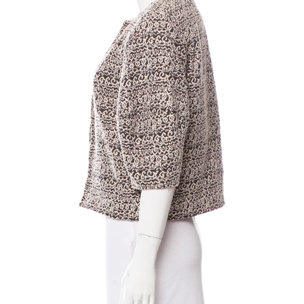 Alice + Olivia Structured Cropped Jacket - image 2